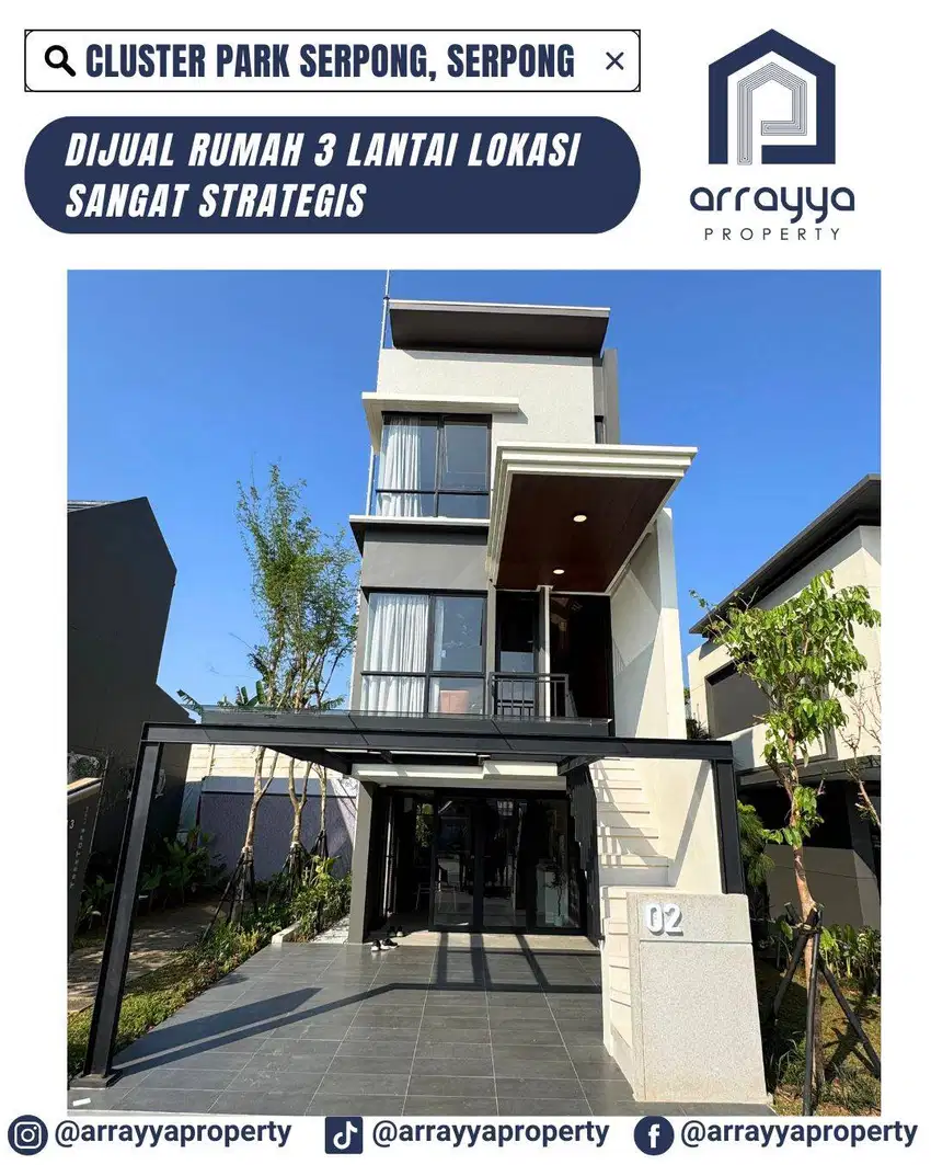 RUMAH BARU PARK SERPONG CICILAN HANYA 3,7/BULAN