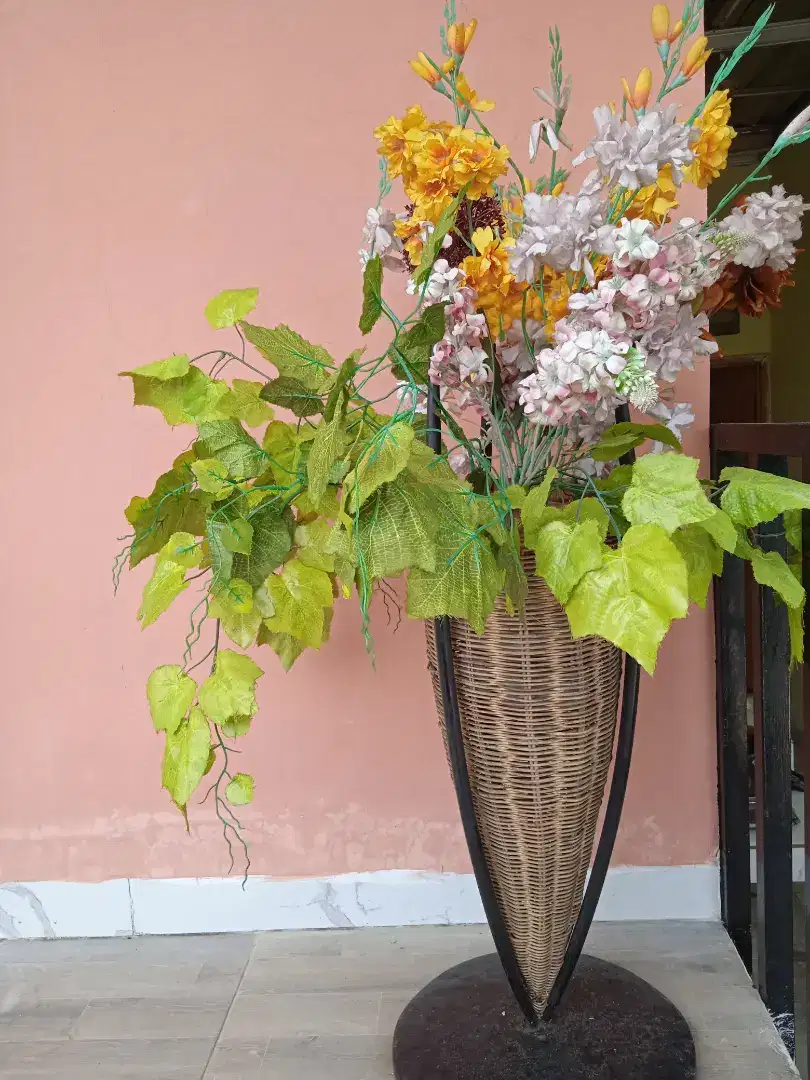 Jual vas bunga standing