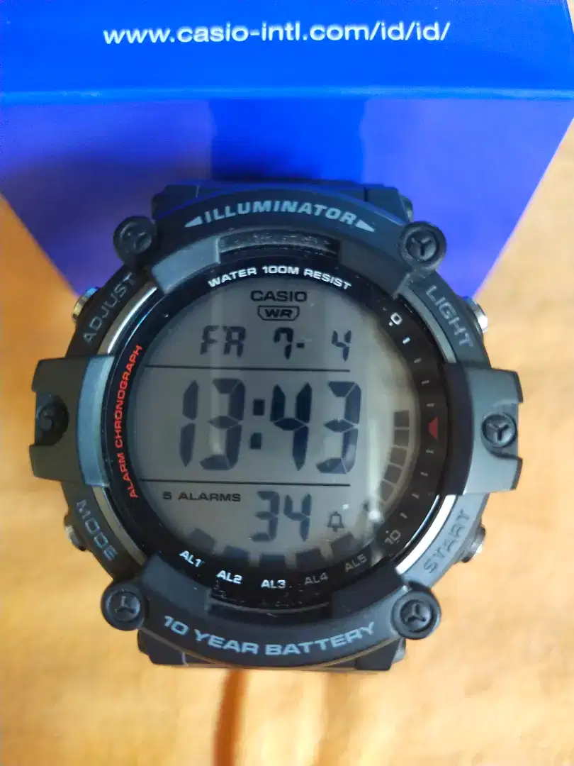 DI JUAL JAM TANGAN CASIO BLACK