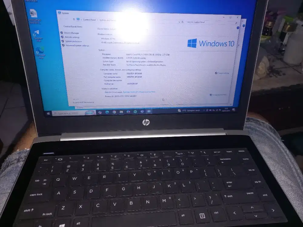 HP PROBOOK i5 gen7