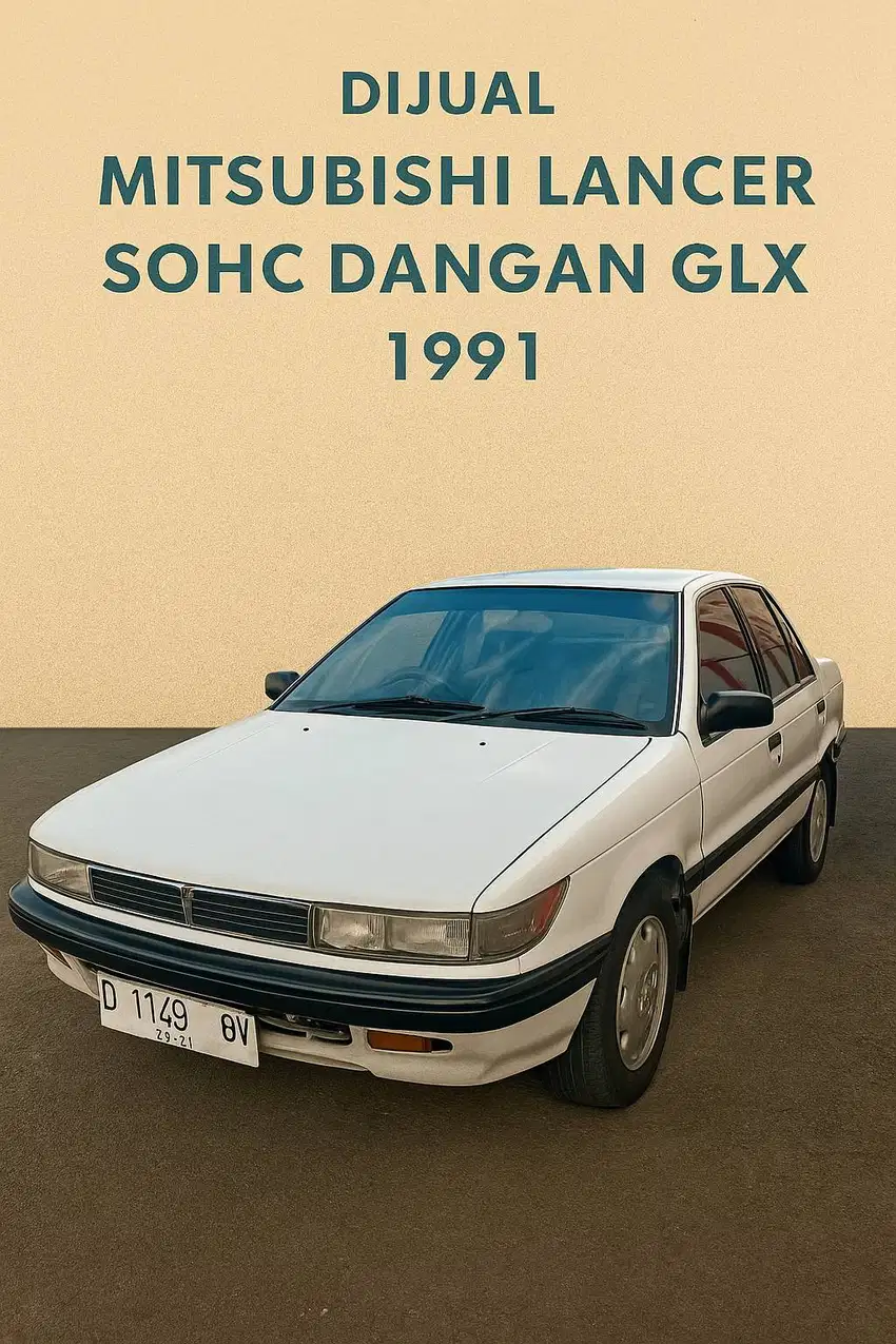 Dijual Cepat Mitsubishi LANCER DANGAN GLX 1991