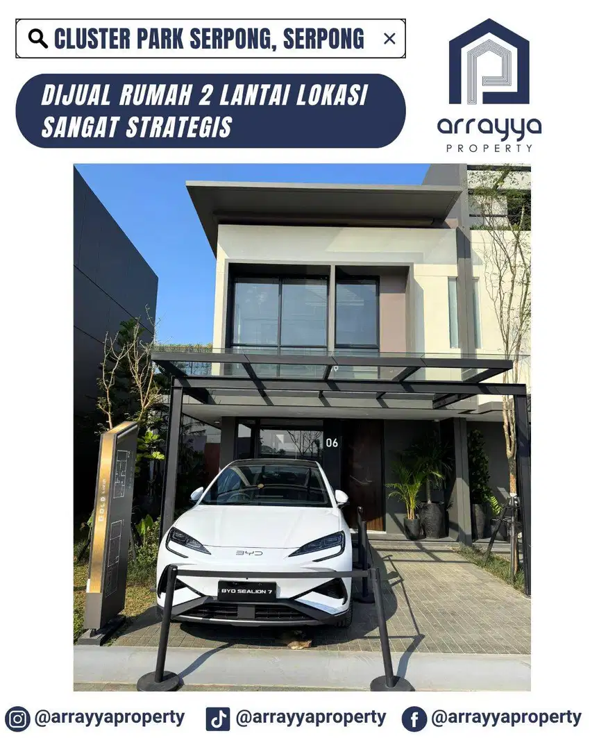RUMAH BARU PARK SERPONG CICILAN 4,5JT/BULAN