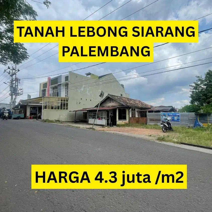 Dijual tanah kavling pinggir jalan di kawasan Lebong Siarang, Kota Pal