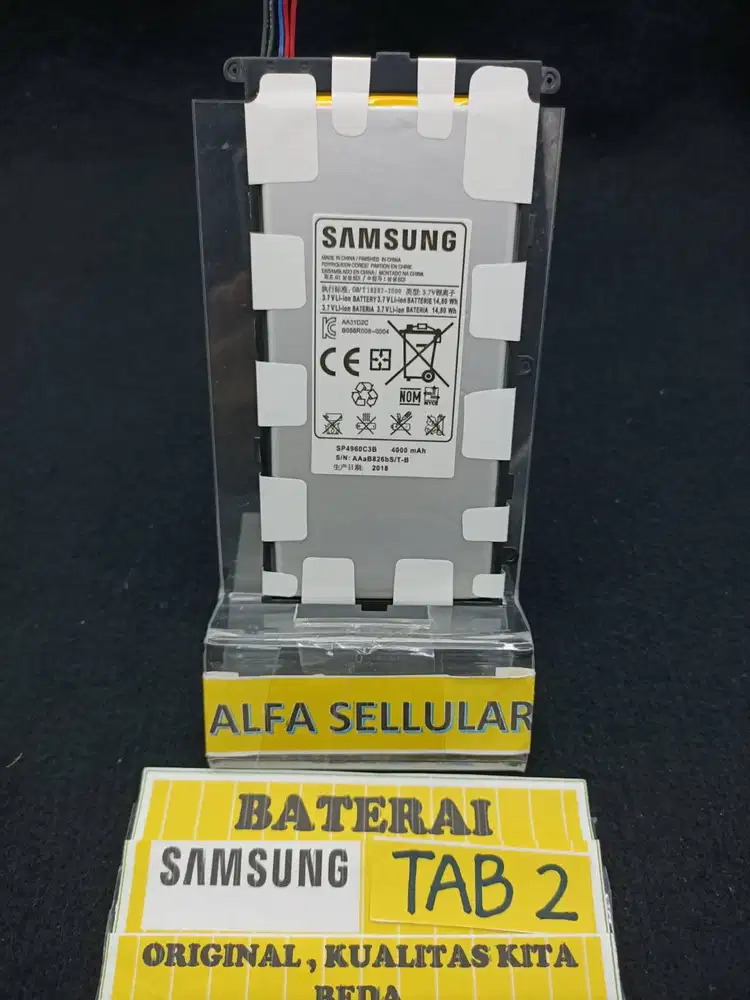Baterai Samsung TAB 2 3100/ Samsung TAB 3 3200/Samsung TAB 4 T330 ORI