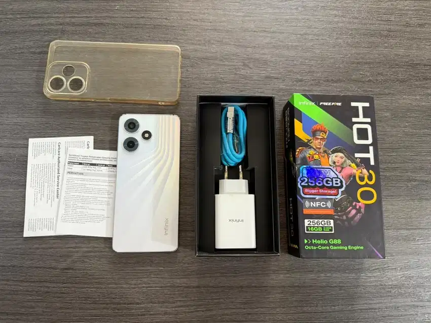 Infinix hot 30 8/256gb mulus fullset
