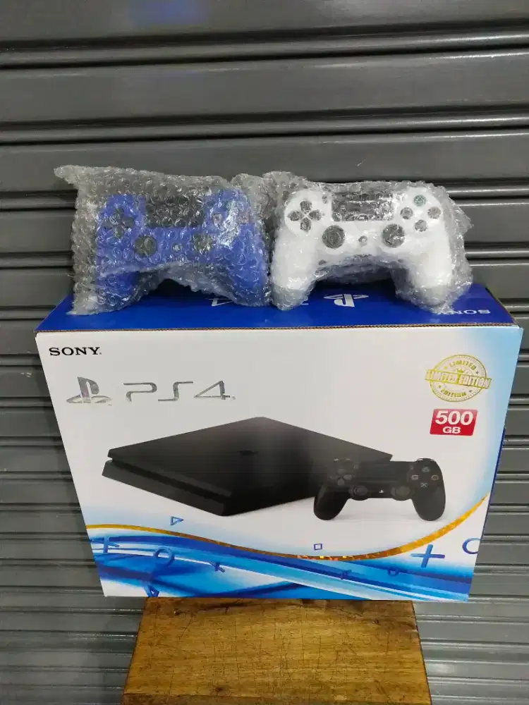 PS4 SLIM 500GB H E N 12.02  FULL GAME BEBAS PILIH HRG NETT(BARU)