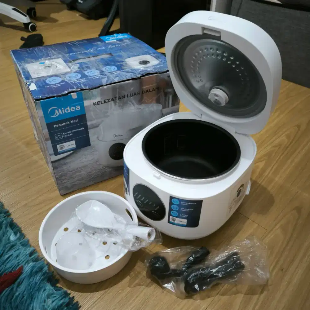 Baru Midea Digital Rice Cooker MB-FB30M161W- 5 Layer and 7 Preset