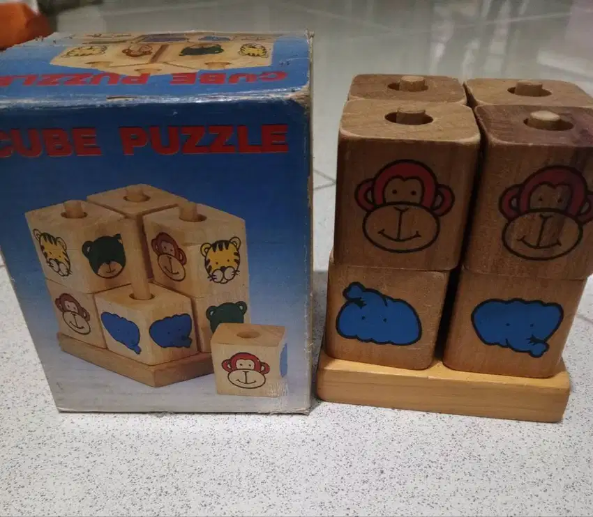 Puzzle Kayu utk anak pra sekolah