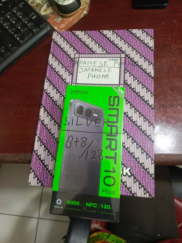 Infinix smart10 plus 8/128 new resmi