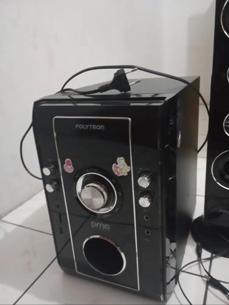 di jual cepet bekas bluetooth speaker polytron pma 9506