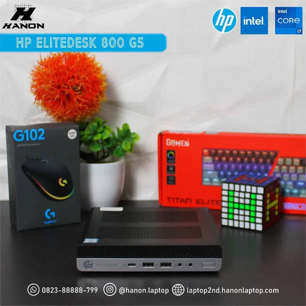 Tiny PC HP Elitedesk 800 G5 [i7-9700T | 32GB | 512GB SSD + 1500GB HDD]