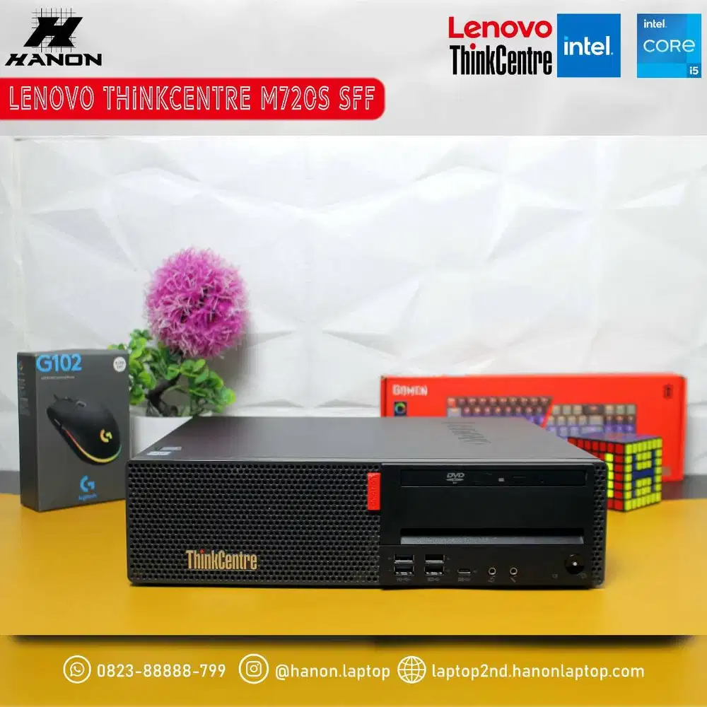 Lenovo Thinkcentre M720S SFF [i5-8500 | 16GB | 128GB SSD + 500GB HDD]