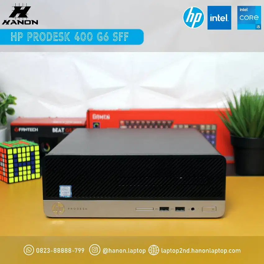PC HP PRODESK 400 G6 | I7-8700 | NVIDIA | RAM 64GB | SSD NVME 1TB