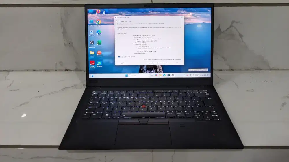 THINKPAD X1 CARBON i5-8350 Ram 8 GB SSD 256GB
