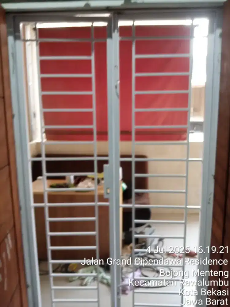 Pintu kawat nyamuk dobel murah
