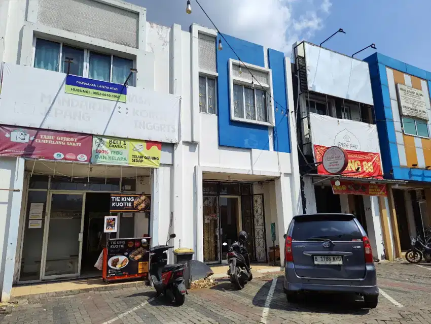 DISEWAKAN RUKO PASAR MODERN PARAMOUNT BLOK F11