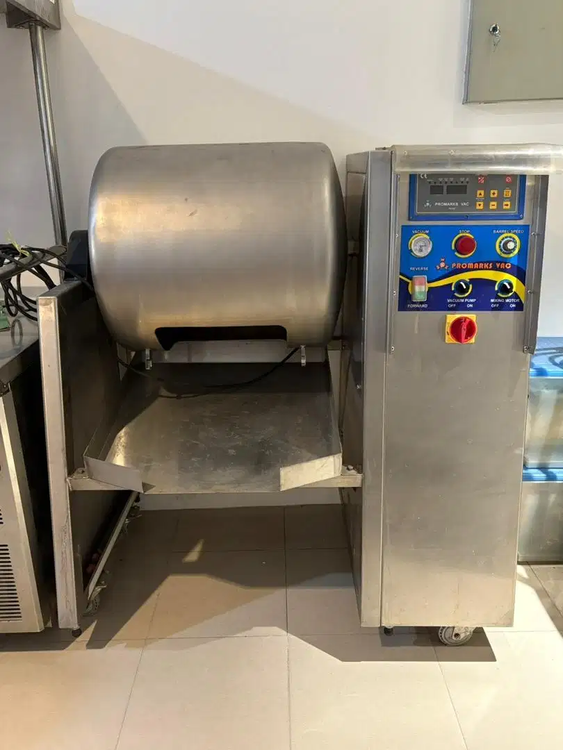 Vacuum Tumbling Machine Promarks TM-150 Kapasitas 60 kg Made in Taiwan