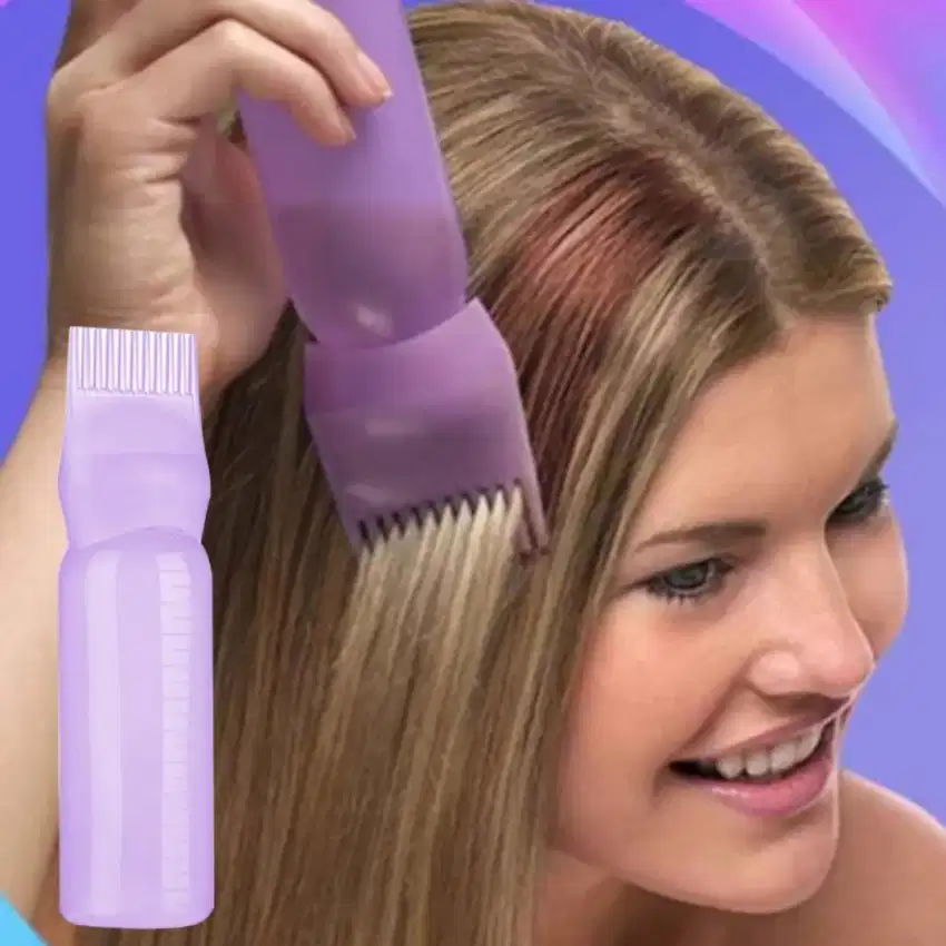 Botol aplikator rambut