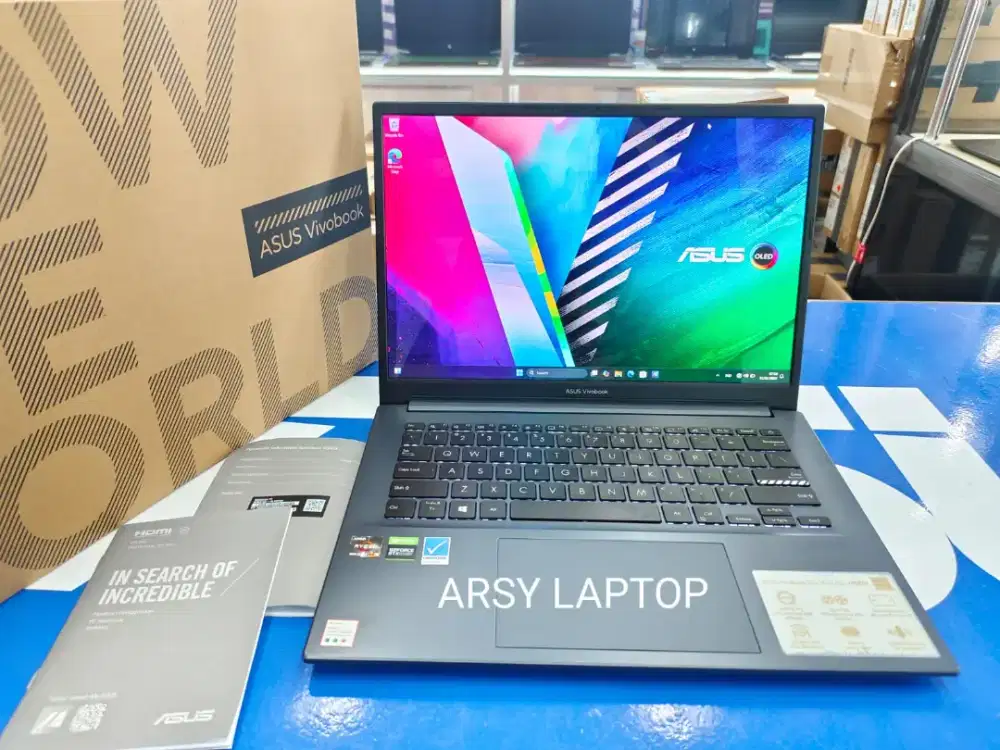 asus vivobook ryzen 7 rtx 3050 layar oled