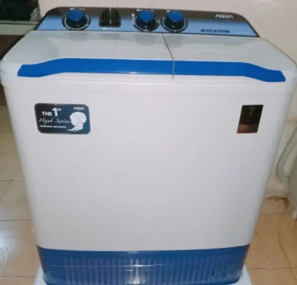 Mesin Cuci 2 tabung bonus panci listrik Nego tipis