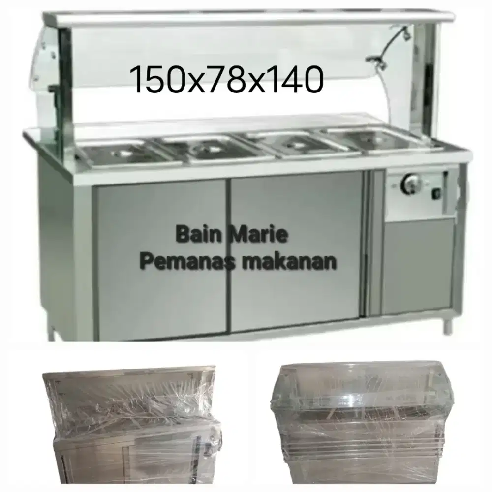 Showcase Pemanas Makanan Import