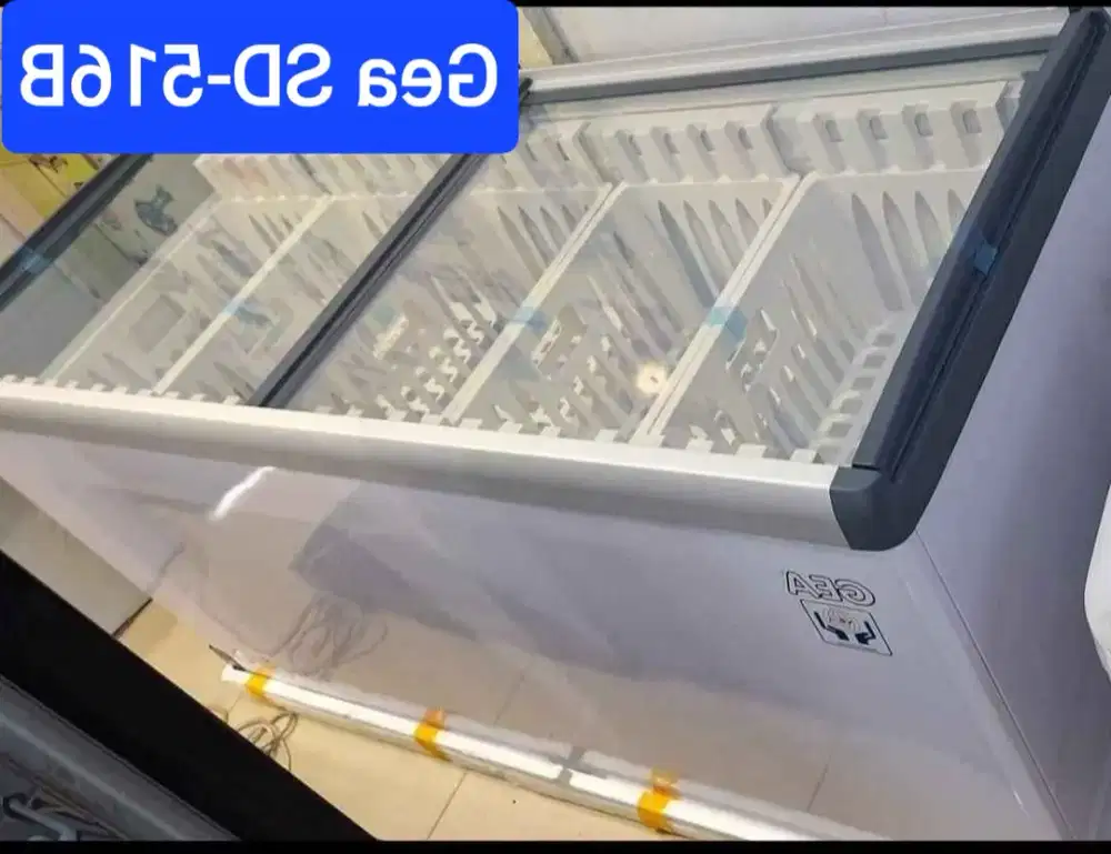 Freezer Box Gea SD 516B Sliding kaca