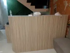 Meja resepsionist / Kasir Set / Interior Obrall!
