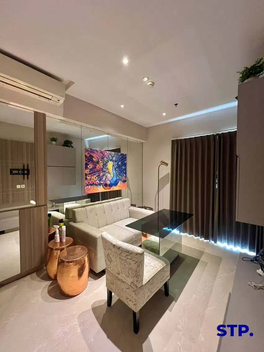 Lux - furnished, Apartemen One Icon tipe 1 bedroom  Lantai 21