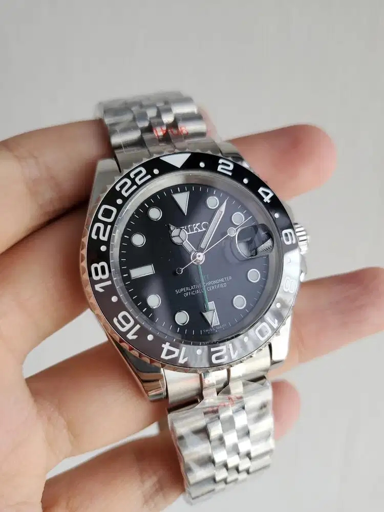 Seiko Mod GMT BW