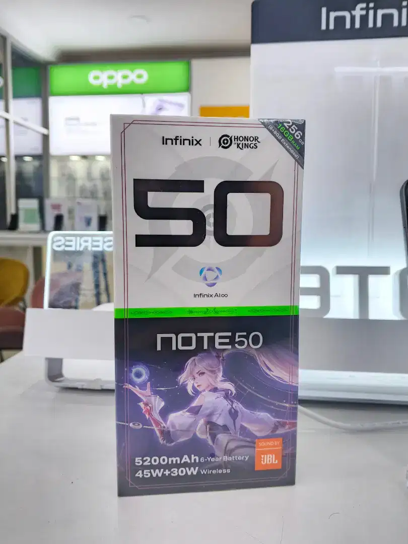 INFINIX NOTE 50 4G LTE 8/256 GARANSI RESMI