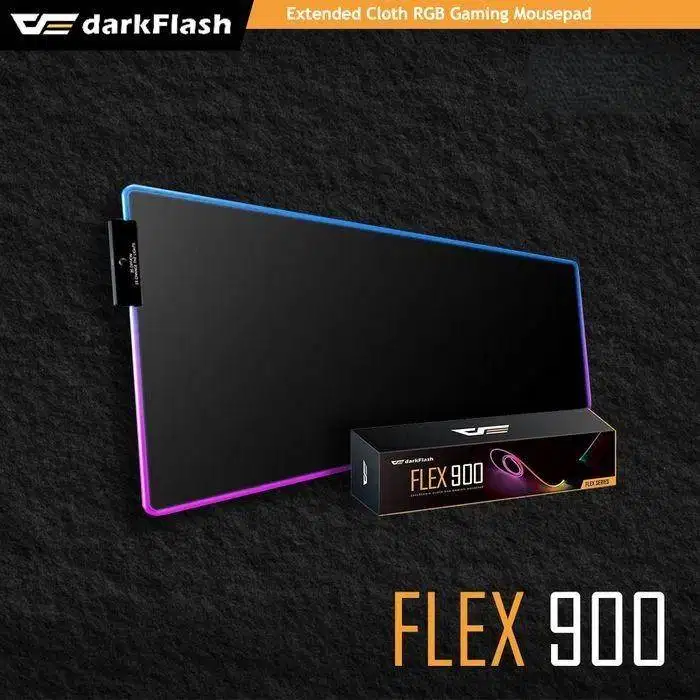 Aigo darkFlash FLEX 900 - 900x400mm Cloth RGB Gaming Mousepad