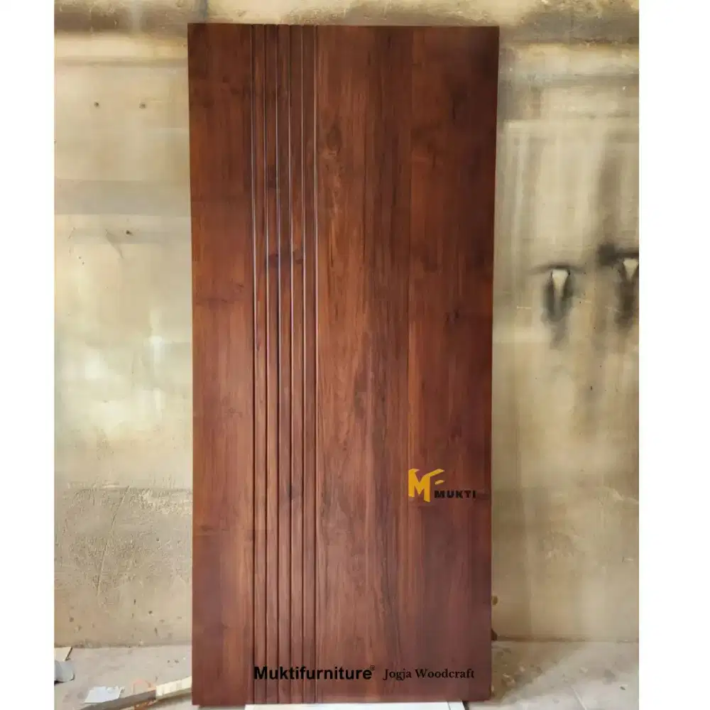 Pintu Jati Solid Custom langsung Pengrajin