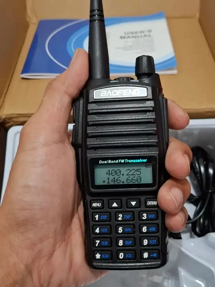 Ht baofeng uv82 uhf vhf baru