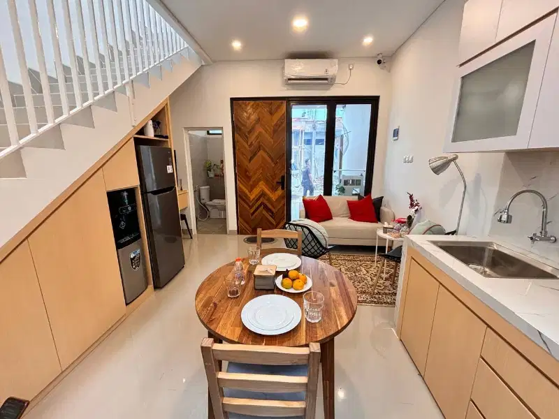 RUMAH MINIMALIS ESTETIK  DENGAN TIPE SCANDINAVIAN.