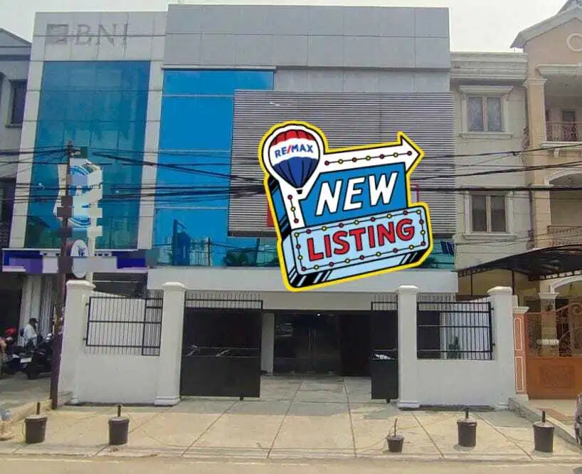 Ruko besar berbentuk gedung area sunter agung dekat hermina