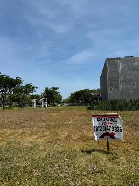 Tanah kavling virgin gorda depan taman terbaik termurah pakuwon city