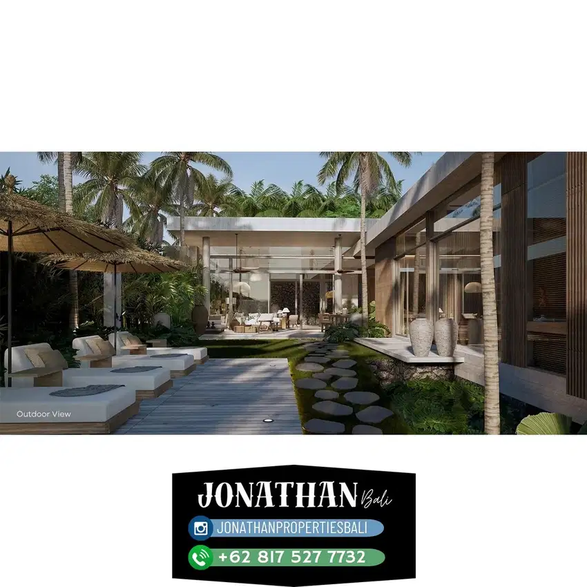 Luxury Villa 3 Kamar Tidur lokasi di Ubud - Vsang