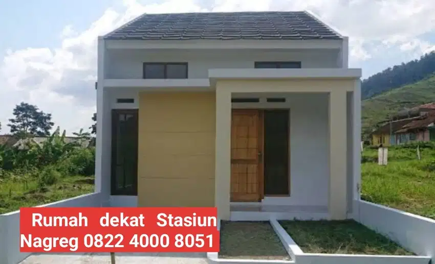 Rumah murah selangkah dari Stasiun Nagreg, Kabupaten Bandung.