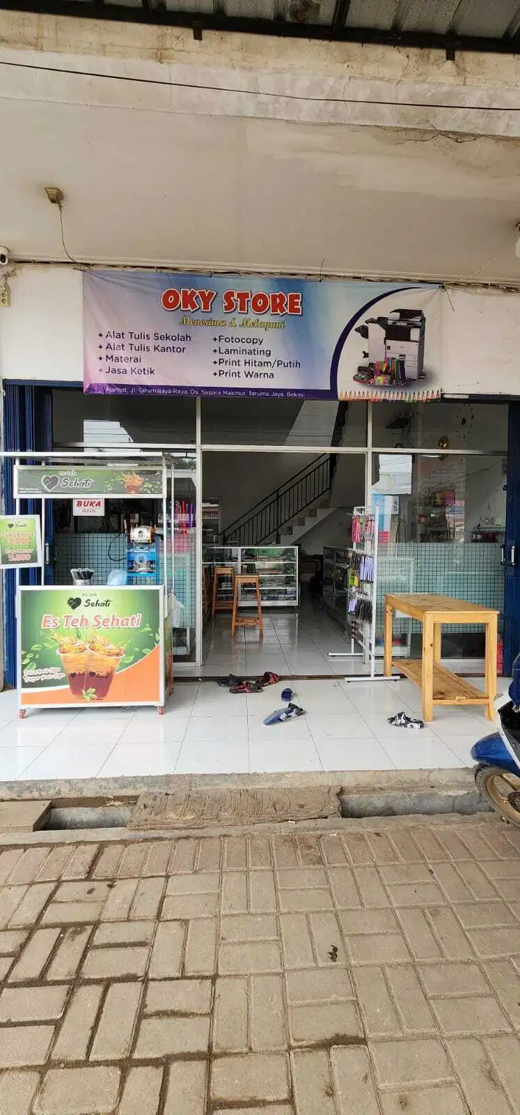 Turun harga Ruko 2 Lantai di Babelan Depan Pintu Masuk Perumahan