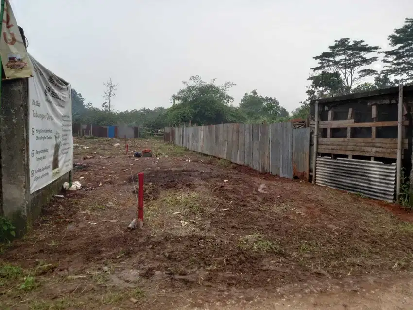 Tanah Murah 1 jtaan Permeter dekat dengan Calon Toll Bojong gede