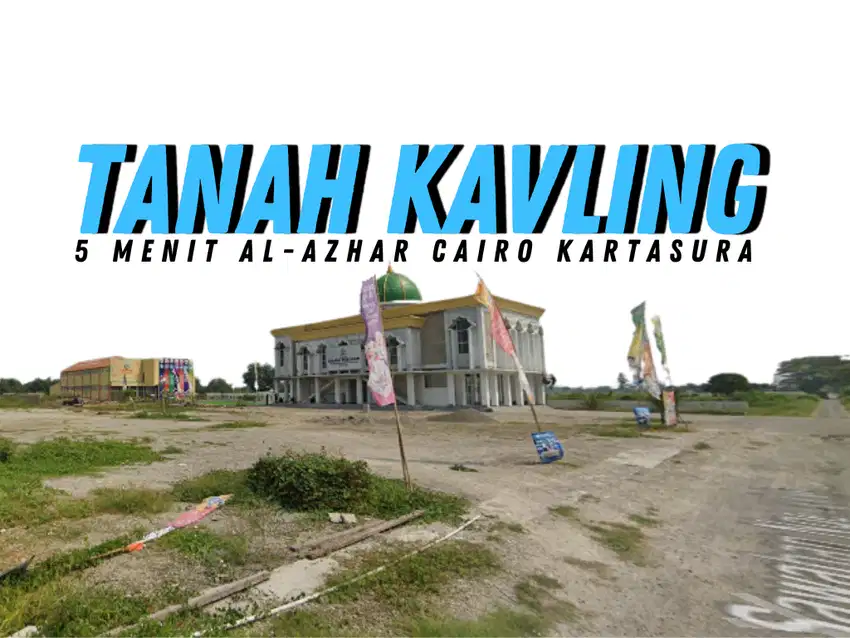 Tanah Murah 5 Menit Sekolah Al Azhar Cairo Kartasura