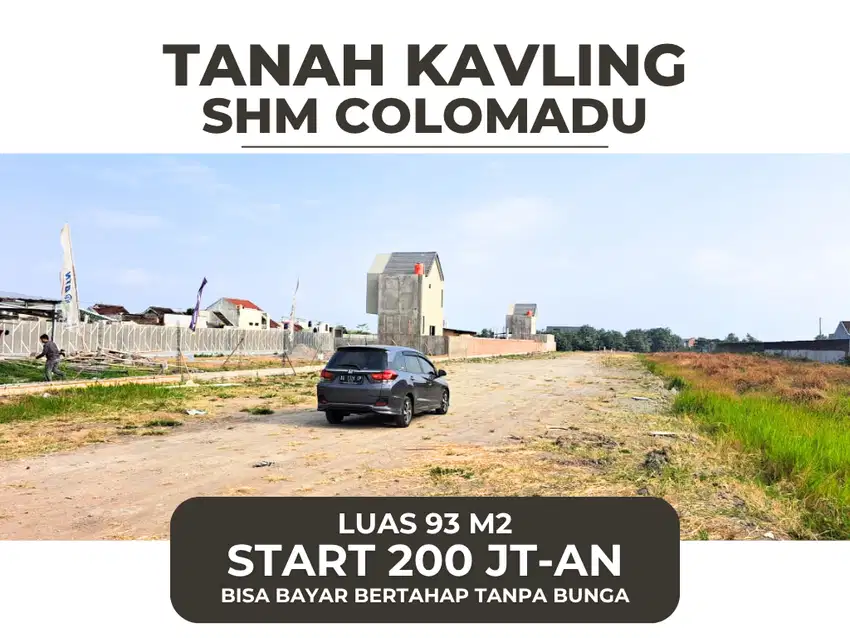Tanah Murah Colomadu, SHM Bisa Cicil Bertahap Free Notaris