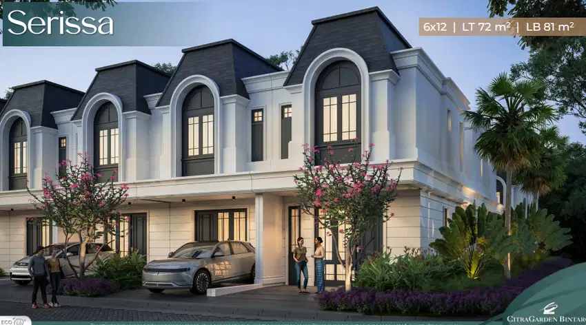 Cluster Dalbergia di Citra Garden Bintaro Harga Mulai 1 Miliaran