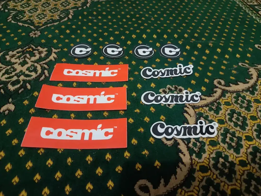 Stiker Cosmic Original Stiker Cosmic Murah Stiker Distro Stiker Brand