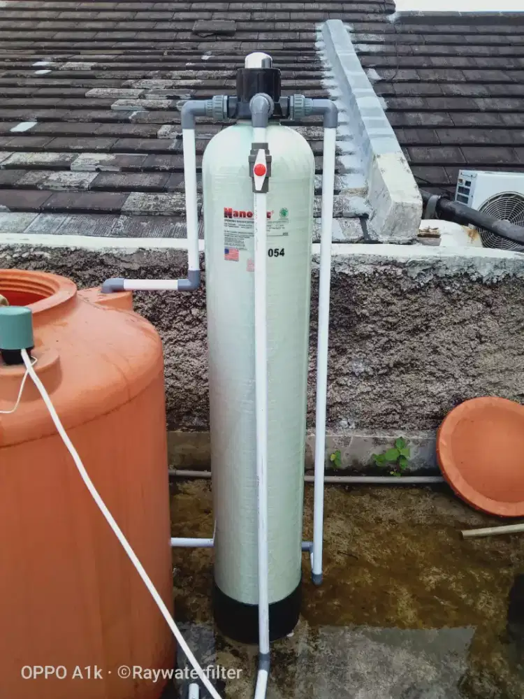 Filter air penjernih air kuning