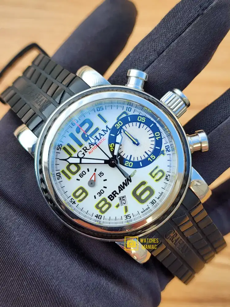 Jam Tangan Limited Edition Original Graham Brawn GP Silverstone Swiss