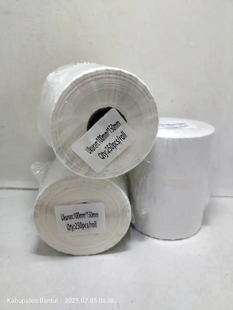 Label thermal sticker 100 x 150 mm