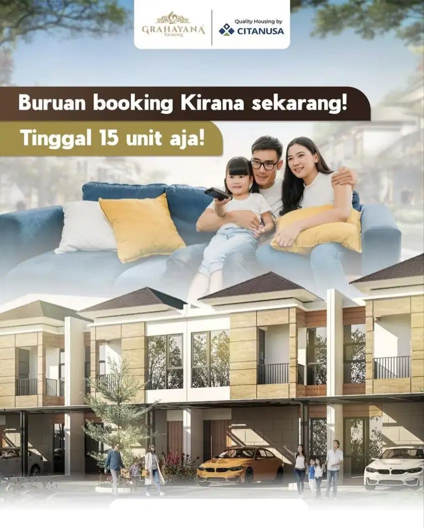 Rumah Mewah 2 Lantai Harga Terjangkau Di Grahayana Kota Karawang