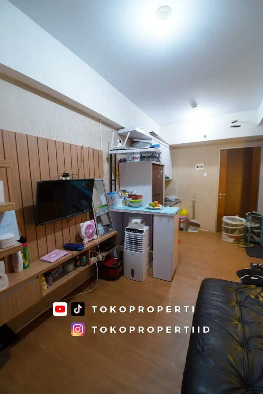 Apartemen Gunawangsa Tidar Tipe 2BRS Besar Lantai Tengah Furnish