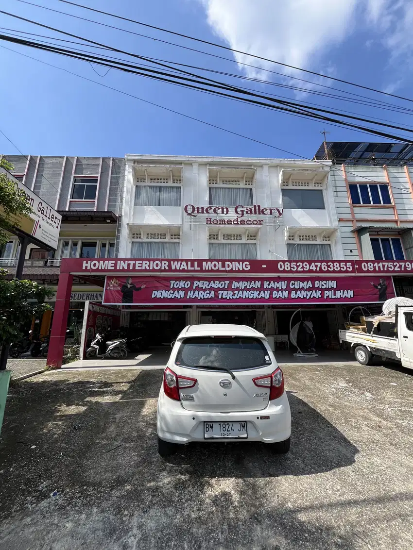 Dijual Ruko 3 Pintu Siap Pakai dekat RS Awal Bross Hangtuah Pekanbaru